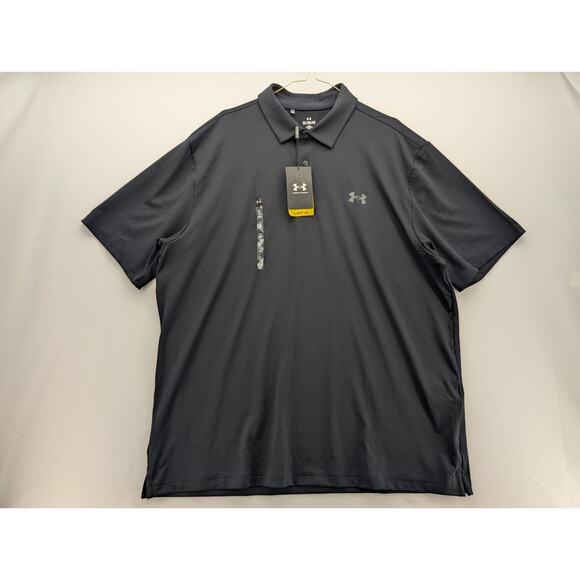NWT Under Armour UA Playoff 3.0 Men's Polo in Black size XL - Picture 3 of 7